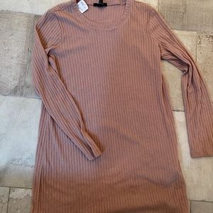 Forever 21 Sweater Dress, Pink - Women's Large